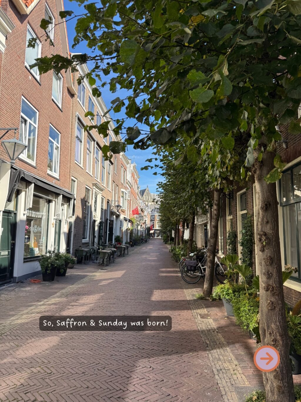 Instagram post from saffronandsunday. This post is in position 4.